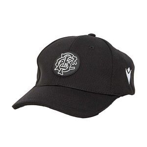 Macron Mens Barbarians Logo Baseball Cap / Black